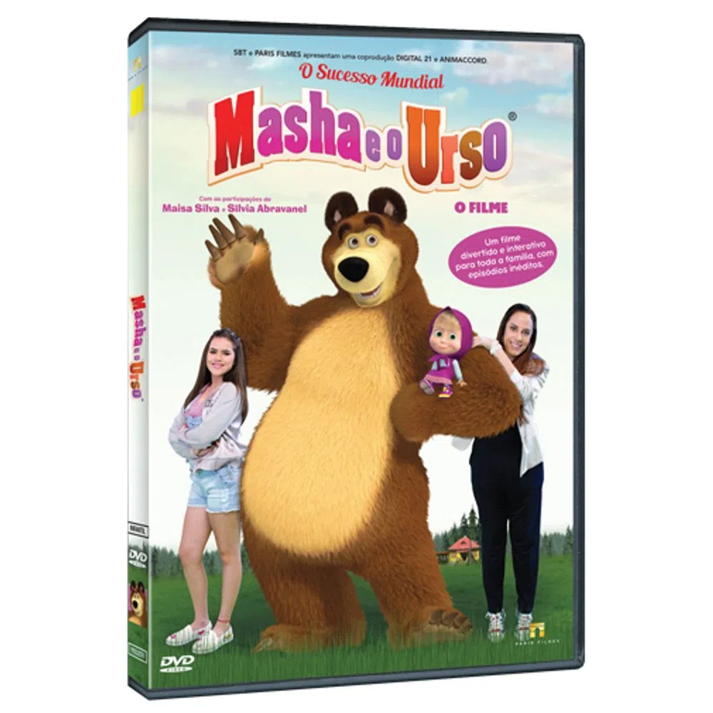 Dvd Masha e O Urso O Filme, Filme e Série Dvd Usado 81214095