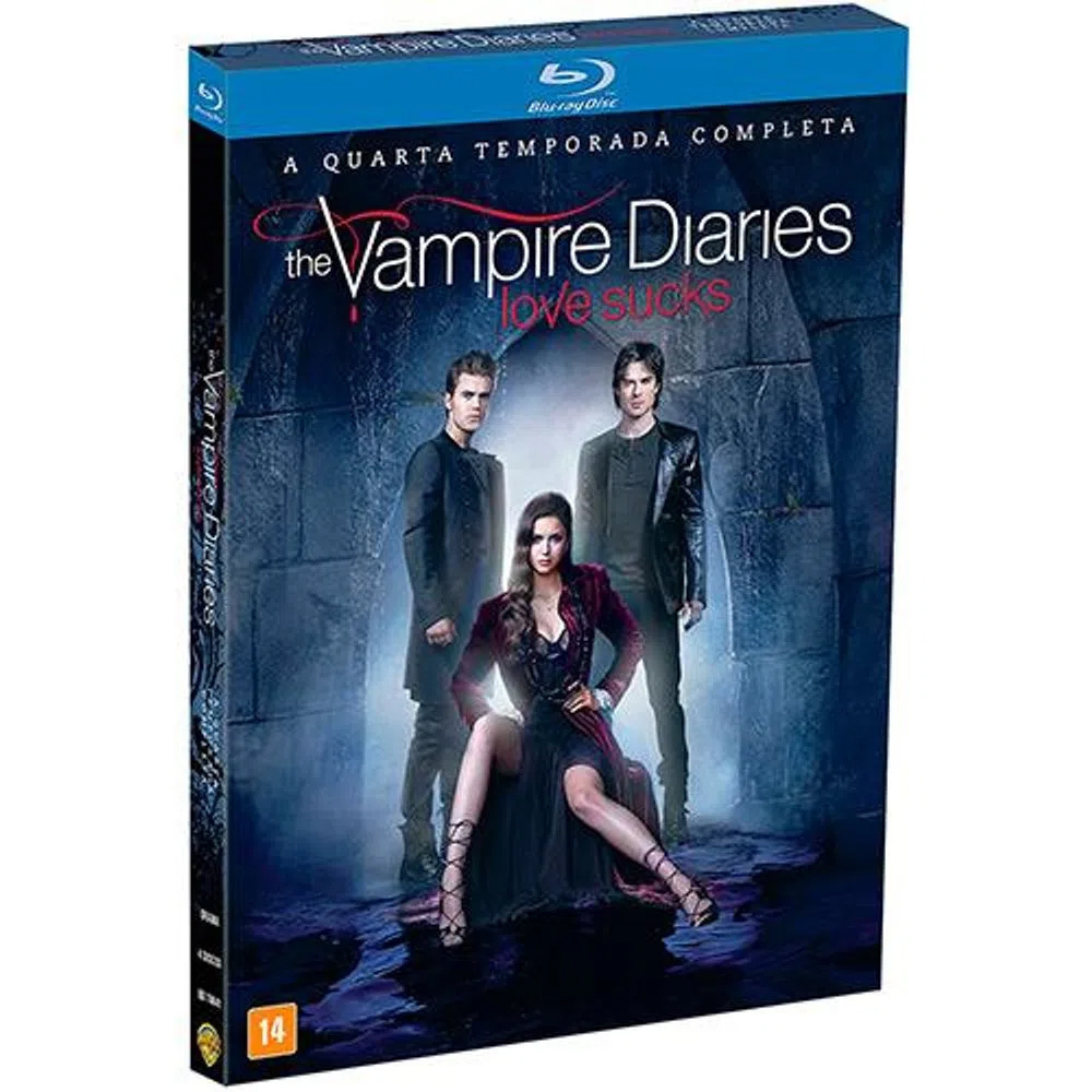 Blu-ray The Vampire Diaries 1 Temporada Original Lacrado Dub.Leg. Diarios  de um vampiro