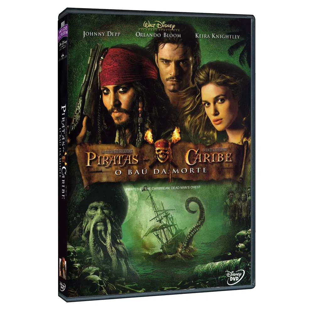 Dvd Piratas do Caribe, O Baú da Morte (Cód. 1348), Filme e Série Piratas  Do Caribe Usado 83892782