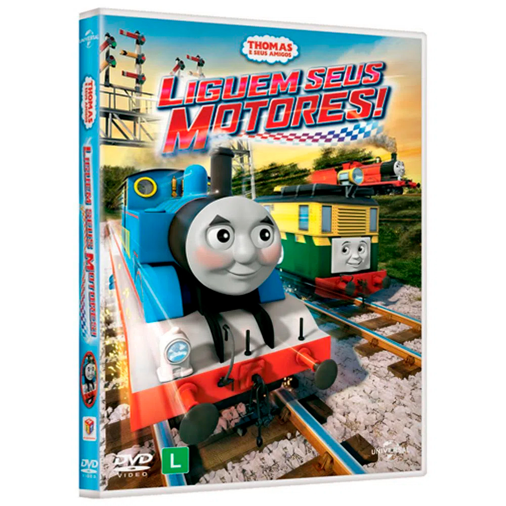 DVD - Thomas e Seus Amigos: Liguem Seus Motores