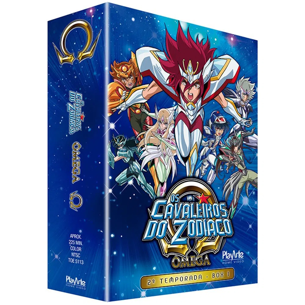 DVD - Os Cavaleiros do Zodíaco - Ômega - 2ª Temporada Vol 1