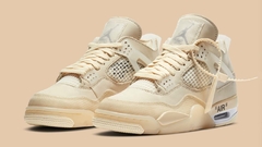 JORDAN RETRO 4 OFF WHITE