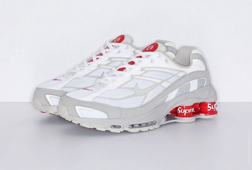 NIKE SUPREME SHOX RIDE 2 WHITE