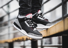 JORDAN RETRO 3 BLACK CEMENT