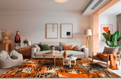 RAYZA living room rug Marbella Elite Orion Borealis 150x200 cm