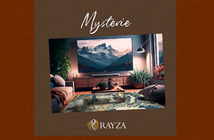 Runner rug RAYZA Montana Lascaux des. Mysterie 060 x 120 cm - buy online