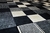 Imagen de Alfombra para la habitacion RAYZA Marbella Nuance Miracle Pathwork Black 150x200 cm