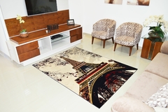Bedroom rug RAYZA Marbella Elite Epic Art Torre Eiffel 100x150 cm