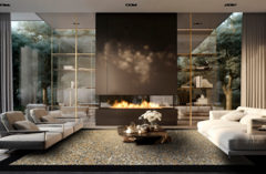 RAYZA living room rug Monterey Millennium Travertino Classic 150x200 cm