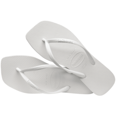 Chinelo Havaianas Slim Square Branco - Store Sandalias