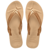 Chinelo Havaianas Wedges Bege