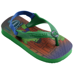 Chinelo Havaianas Baby Marvel verde patria - comprar online