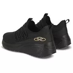 TÊNIS OLYMPIKUS TEAZ FEMININO/PRETO - Store Sandalias