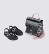 Sandália Grendene Kids Barbie Sweet Bag Preto