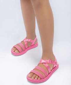 Sandália Grendene Kids Barbie Sweet Bag Rosa - comprar online