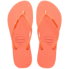 Chinelo Havaianas Slim Glitter Neon Coral Spark