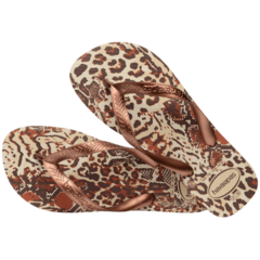 Chinelo Havaianas Top Animals cobre metal - Store Sandalias