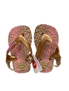 Chinelo Havaianas Baby Mini Me Rose gold