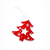 Adorno Estrella Navidad (Rojo) - buy online