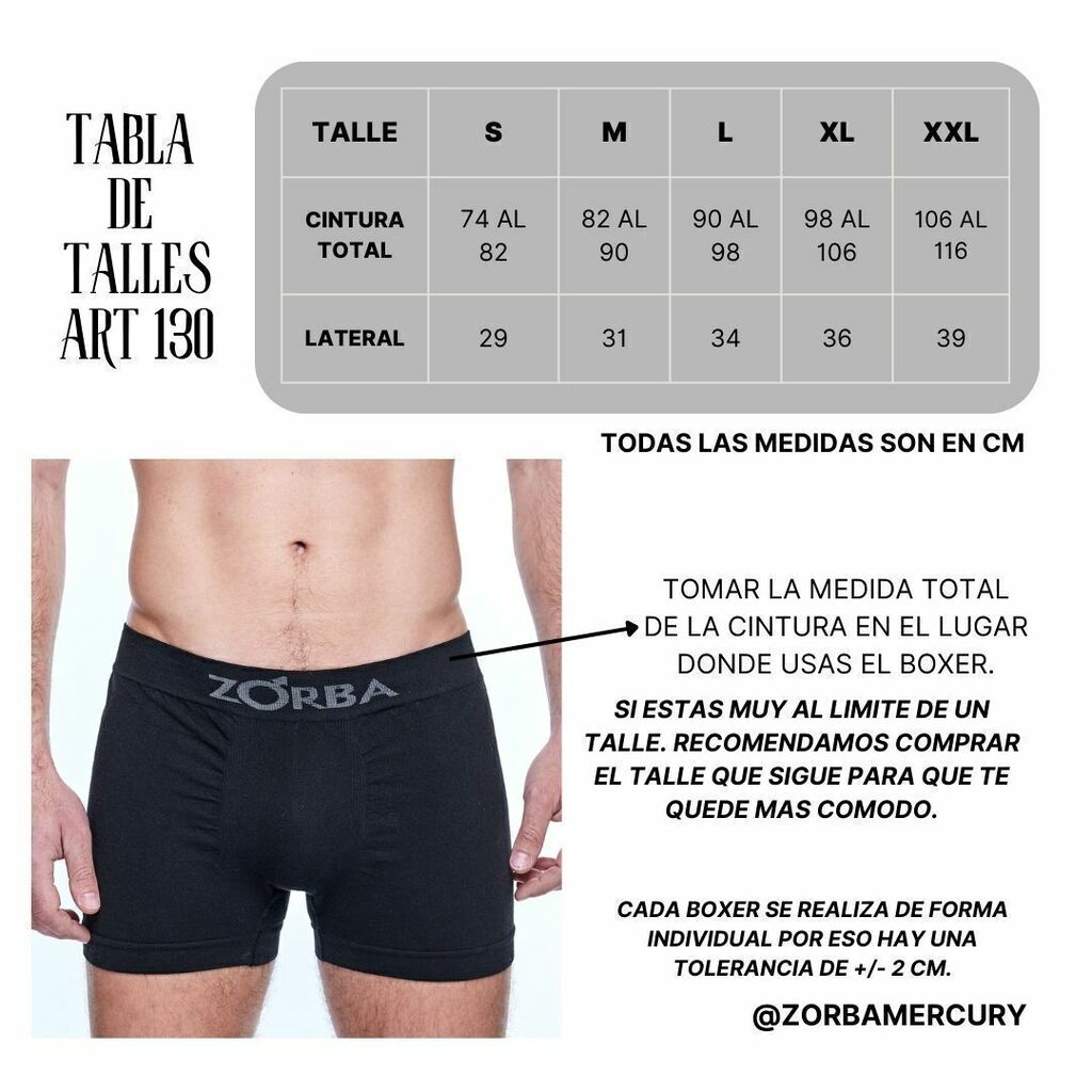 Boxer zorba talles deals