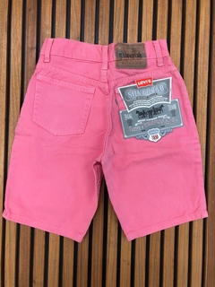 bermuda levis silver tab pink 34 - comprar online