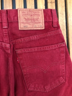 calça levis vintage 512 34 - Bazar Klaatu