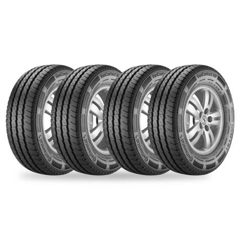 Jogo 4 Pneus Continental Aro 15 Vancontact Ap 205-70R15C 106/104R 8 Lonas