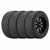 JOGO 4 PNEUS GENERAL TIRE BY CONTINENTAL GRABBER A/TX 235/75R15 109T XL