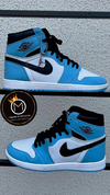 AIR JORDAN MID - Branco & Azul