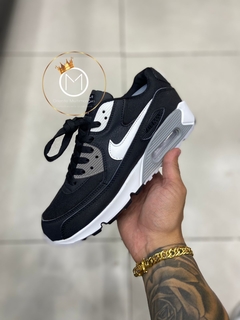 Nike air max 90 essential preto e branco sale