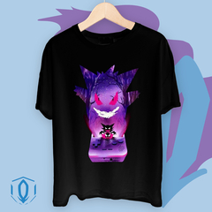 Remera Halloween Gameboy Gengar 2