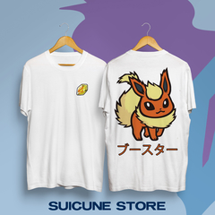 Remera Flareon Doble Estampa