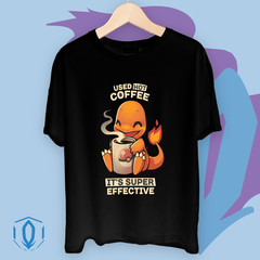 Remera Charmander Coffee