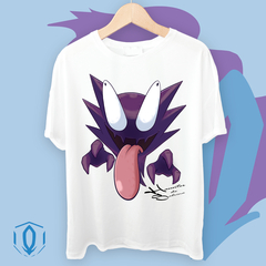 Remera Haunter Face Blanca