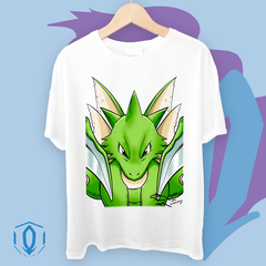 Remera Scyther Face Blanca