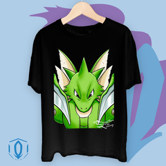 Remera Scyther Face Negra