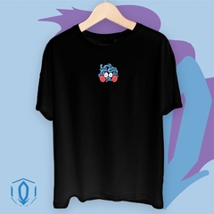 Remera Tangela Minimalista Negra