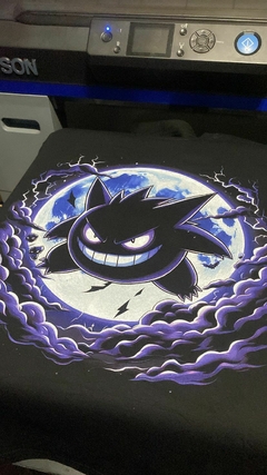 OFERTA Remera Negra Gengar TALLE M