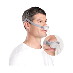 Mascara Nasal Premium de Mínimo contacto compatible con todas las marcas de CPAP, AutoCPAP y BPAP