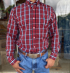 Camisa Masculina Xadrez Manga Longa Austin Western 2456 - comprar online