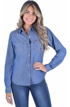 Camisa Jeans Feminina Wrangler Wf7500