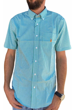 Camisa Masculina Austin Western Manga Curta Lançamento 0080