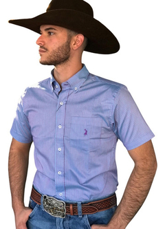 Camisa Manga Curta Masculina Austin Western 11231