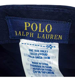 Boné Ralph Lauren Classic Azul Marinho 0020 - loja online