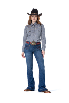 Camisa Feminina Zenz Western Constante Zw0224039 - Traje certo country