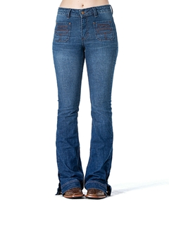 Calça Feminina Zenz Western Jeans Margareth Zw0224029