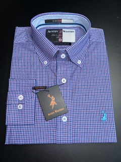 Camisa Masculina Manga Longa Austin Western 1407