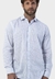 Camisa social masculina manga longa classic fit xadrez fino bicolor xadrez bco - comprar online