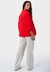 Blazer feminino work allanis vermelho na internet