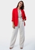 Blazer feminino work allanis vermelho